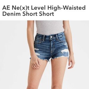 American Eagle High Wasted Shorts size 4